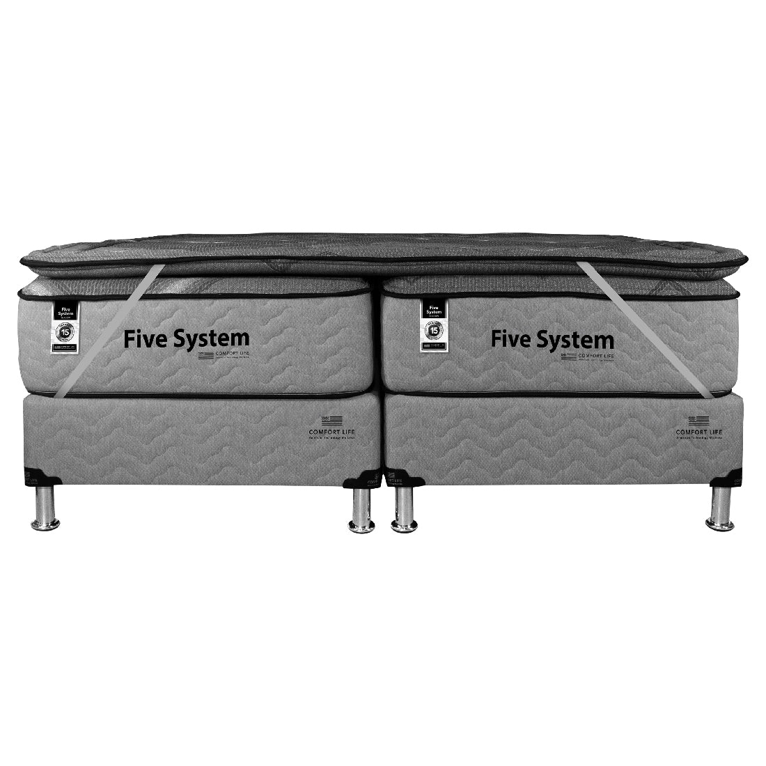 Colchón Comfort Life Five Systems Pillow Top