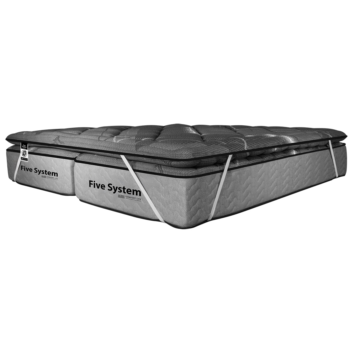 Colchón Comfort Life Five Systems Pillow Top