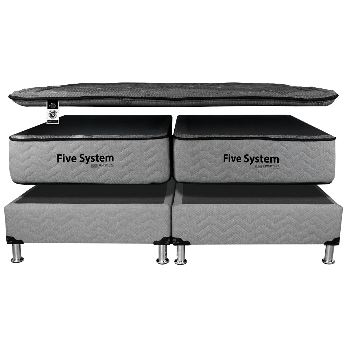 Cama Comfort Life Five Systems Pillow Top