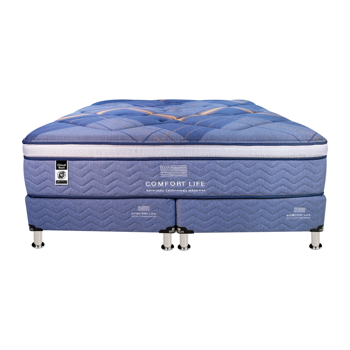 Cama Comfort Life CloudRest Pocket Euro Top Suave