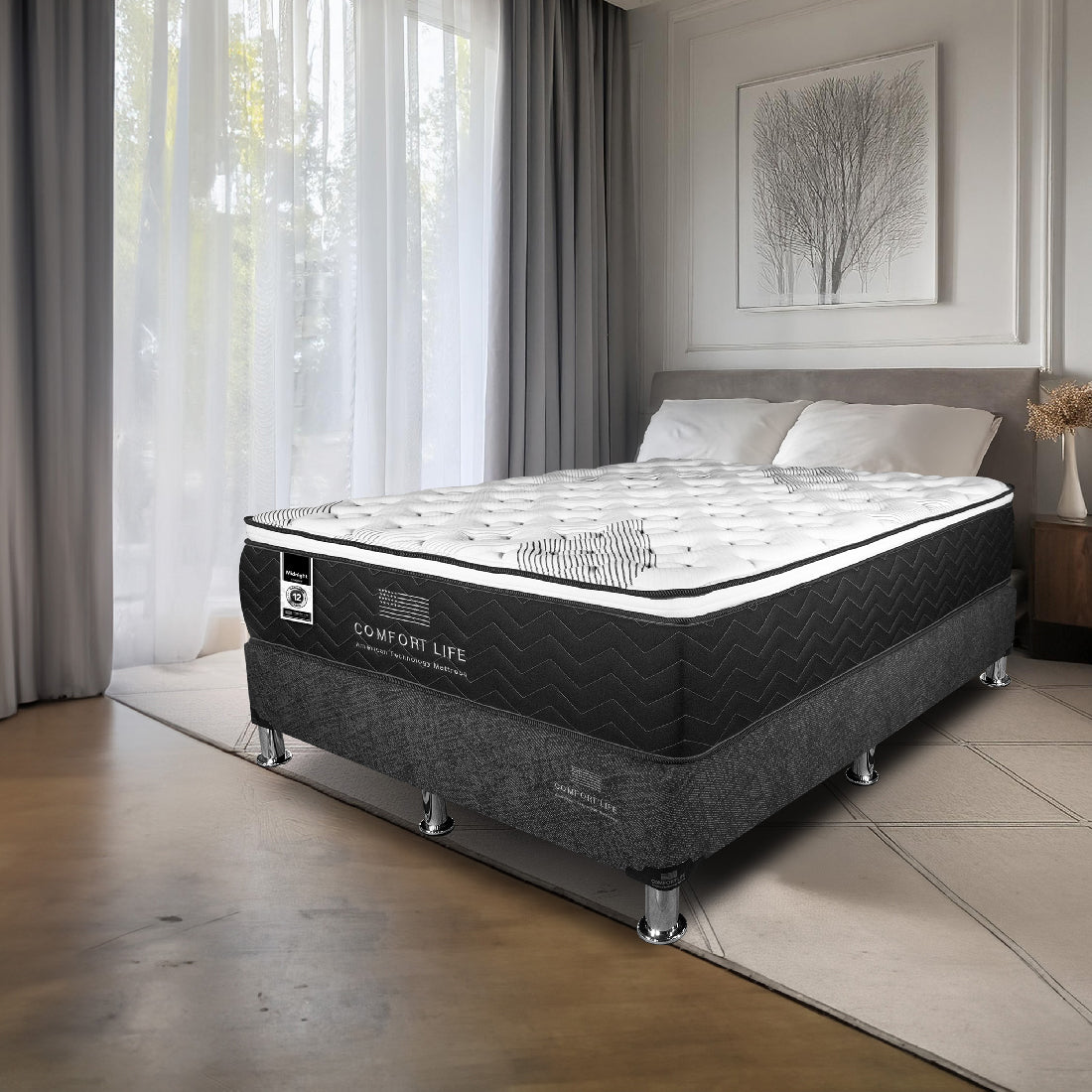 Colchón Comfort Life Midnight Pillow Top