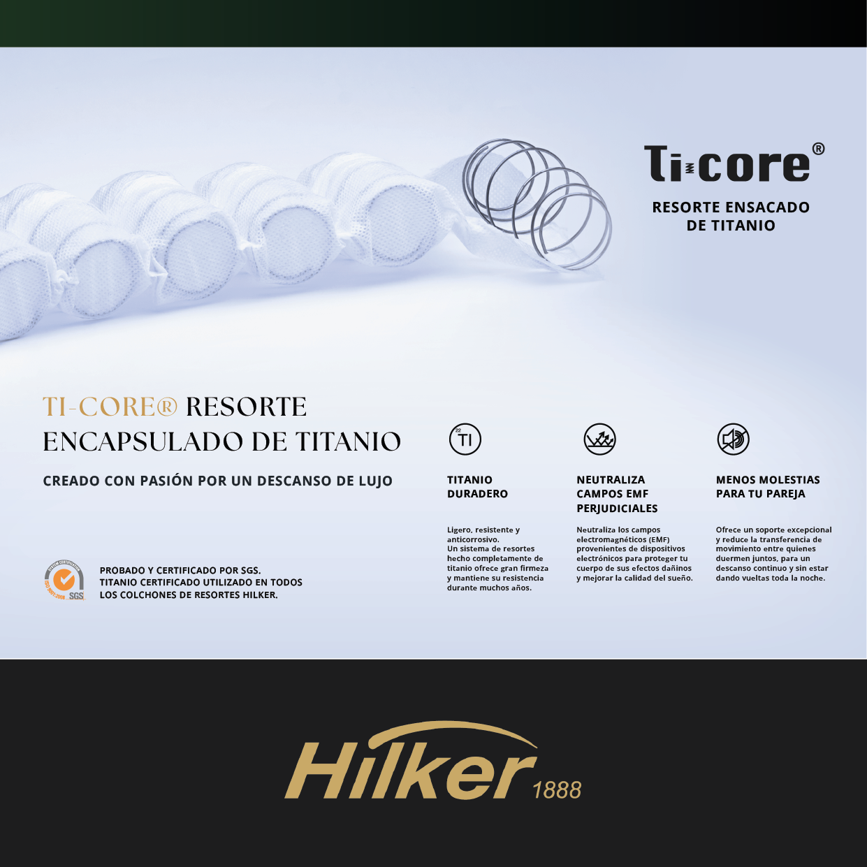 Colchón Hilker Prestige IV Pillow + Plush Top