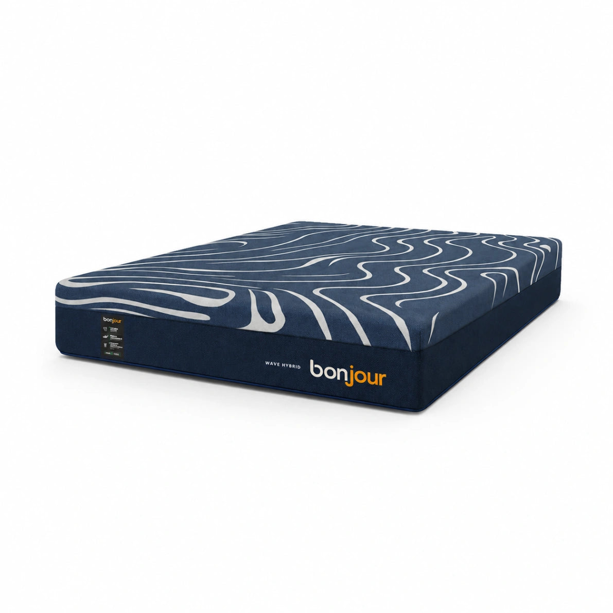 Colchón Bonjour Enrollado Wave Hybrid inBox