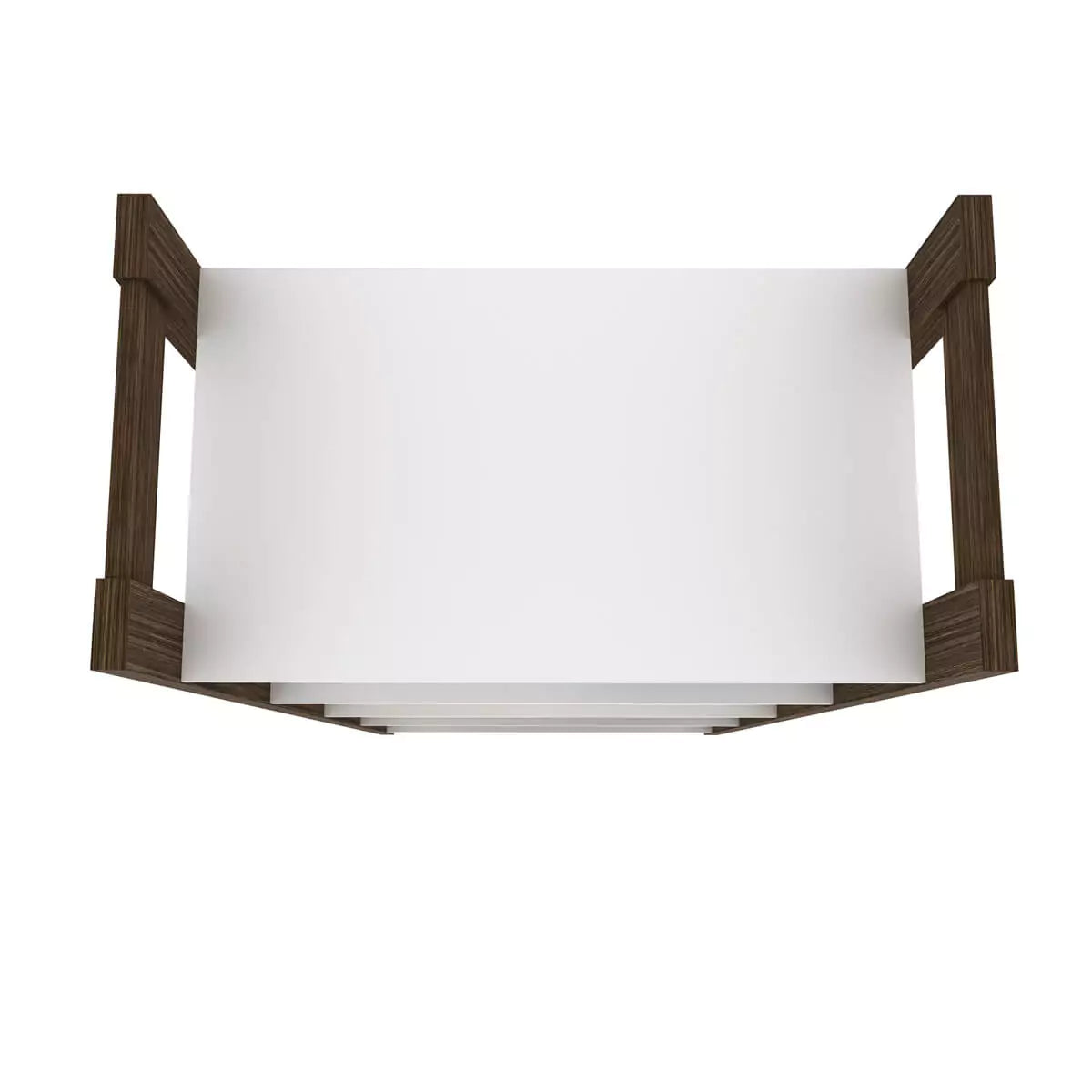 Estanteria Multiuso de Madera 165X65X36 - Blanco Nogal