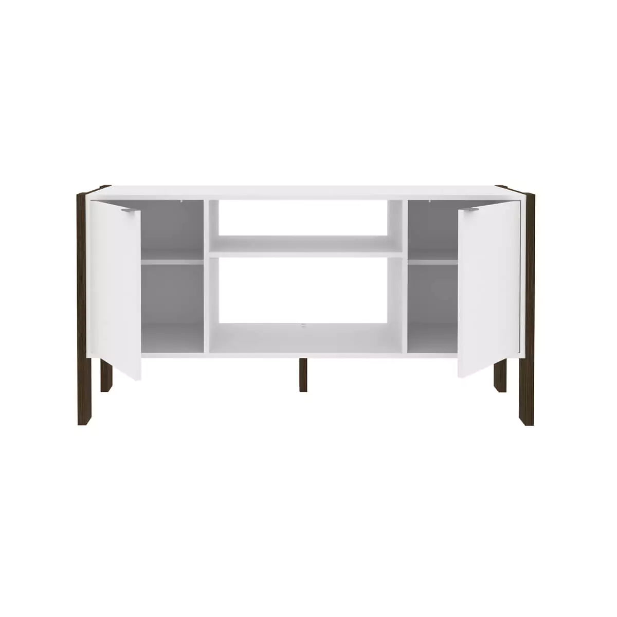 Rack para TV 55" 134x60x36 - Blanco Nogal