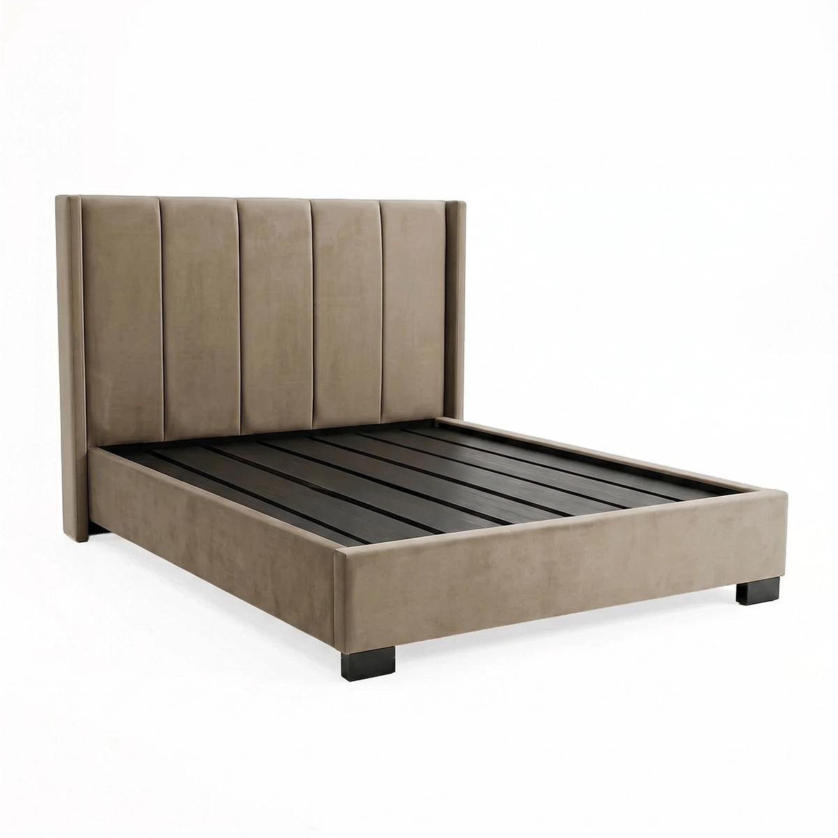 Camastron Nordic Gyda + Cabecera Tapizada Café