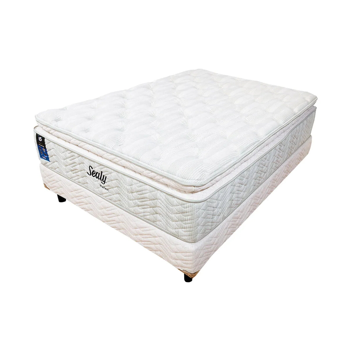 Cama Sealy Harlem Euro Pillow Top