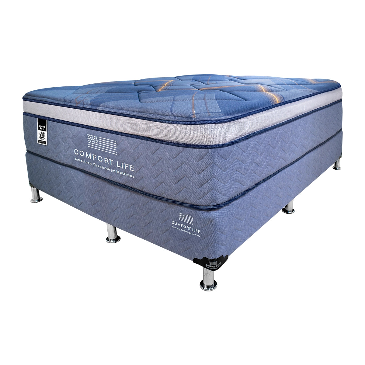 Colchón Comfort Life CloudRest Pocket Euro Top Suave