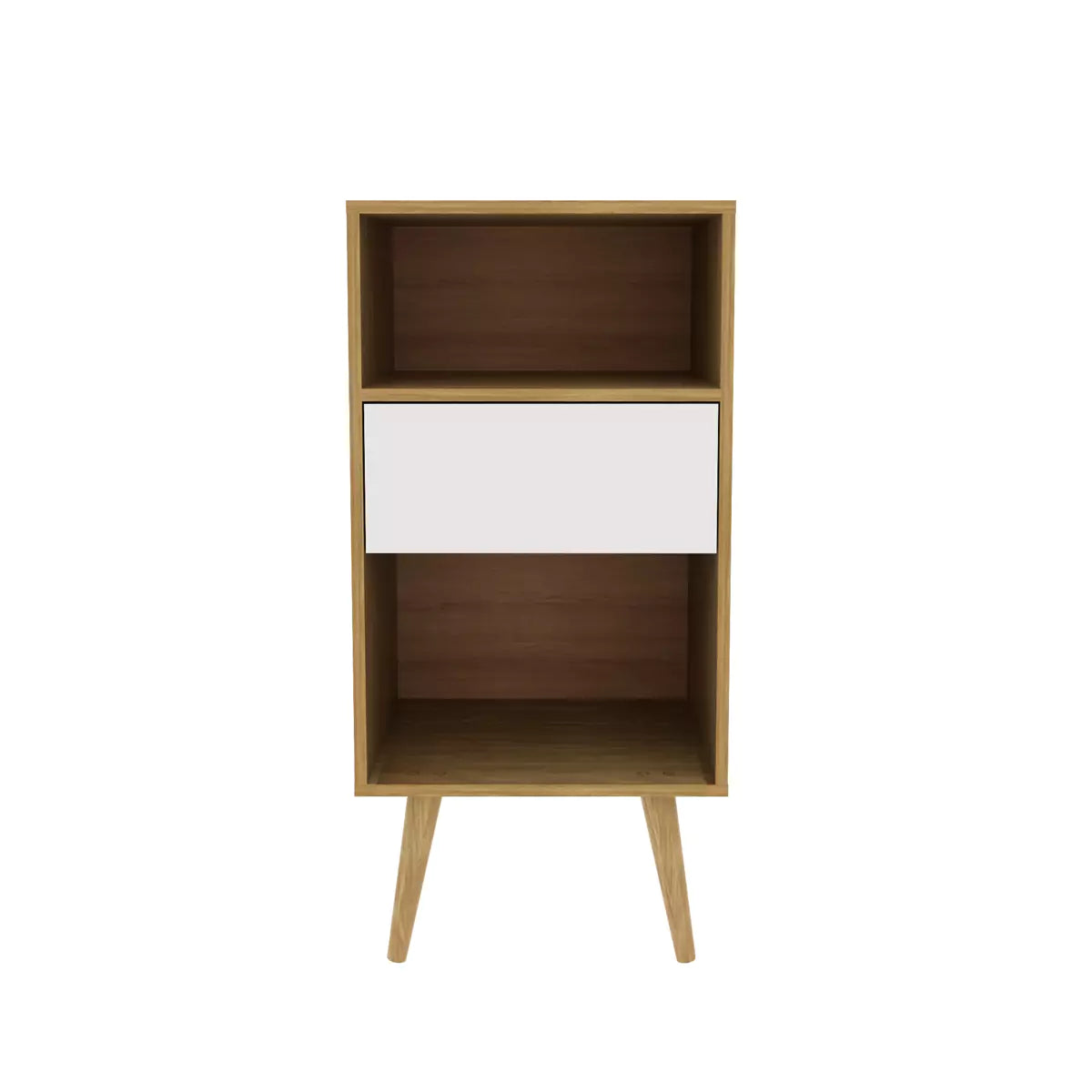 Estante para Sala 1 Caón 45x94x33 - Natural Blanco